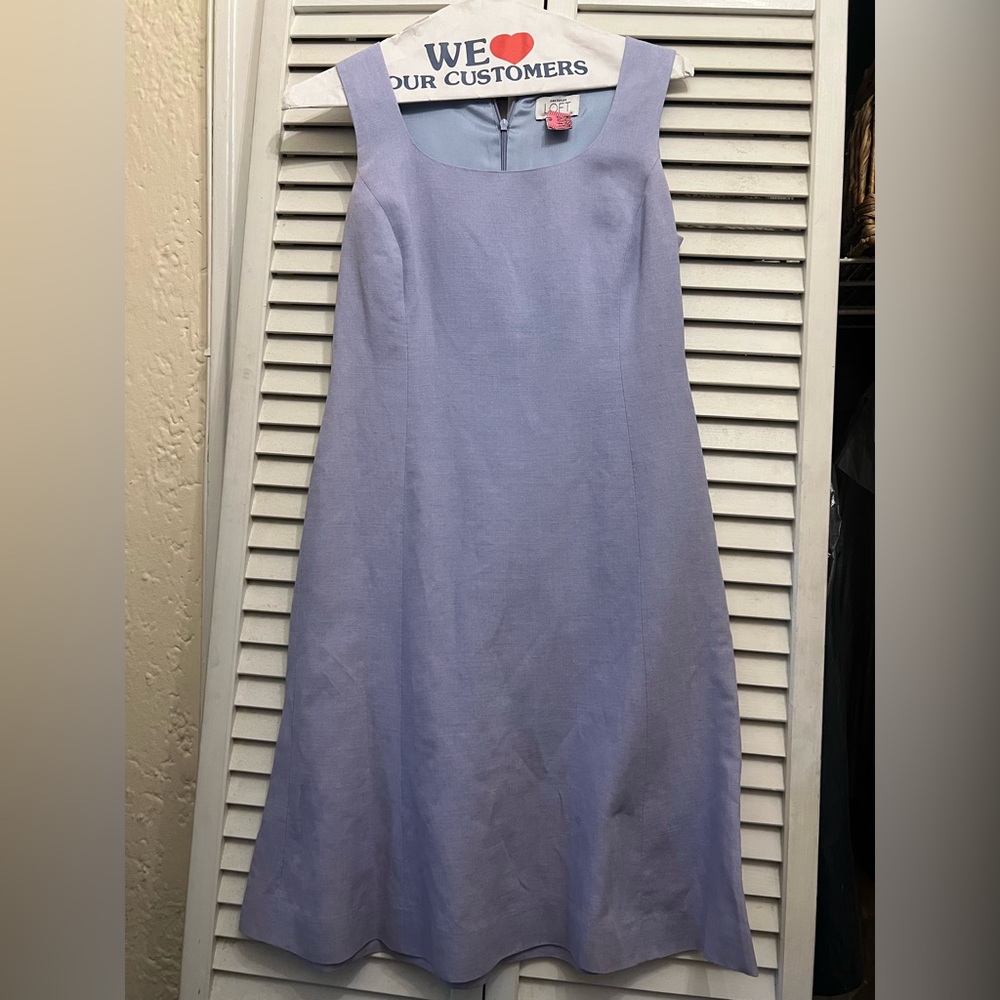 LOFT Lavender Midi Dress